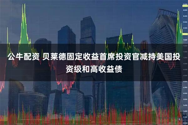 公牛配资 贝莱德固定收益首席投资官减持美国投资级和高收益债